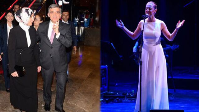 Konserin VIP konukları