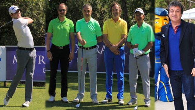 Golf tutkunları Antalya'da