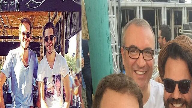 Sahne öncesi selfie