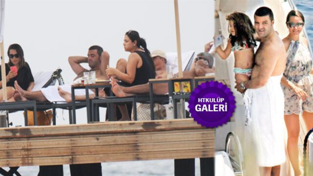 Dostlar tatilde buluştu