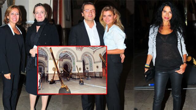 Sanat dolu gece...