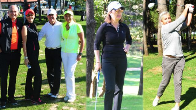 Golfte buluştular...