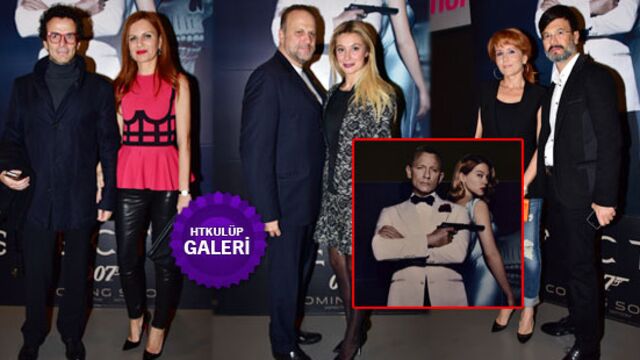 James Bond'u izlediler...