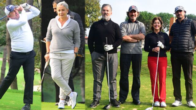 Usta golfçüler bir arada