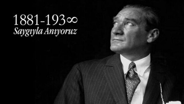 Atatürk'ü özlemle anıyoruz