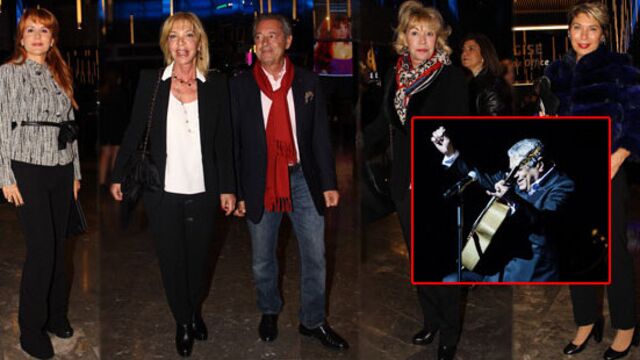 Enrico Macias'ı dinlediler...