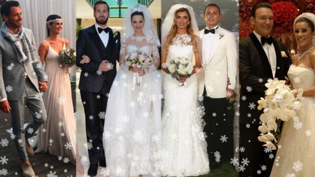 2015’in düğünleri