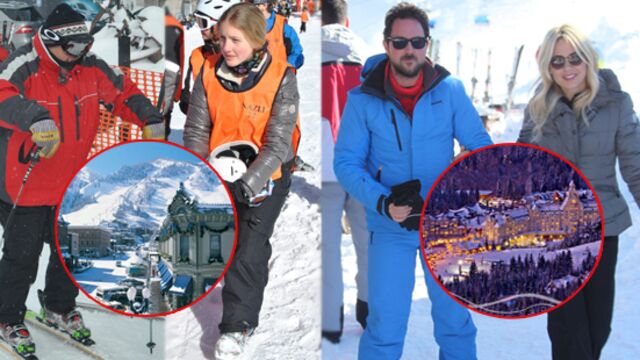 Rotaları kayak merkezleri