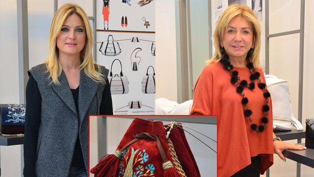 Tasarım çantalar sergilendi
