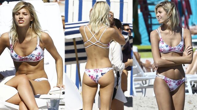 Miami'de bir güzel...