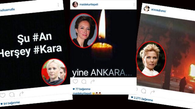 Teröre lanet yağdırdılar