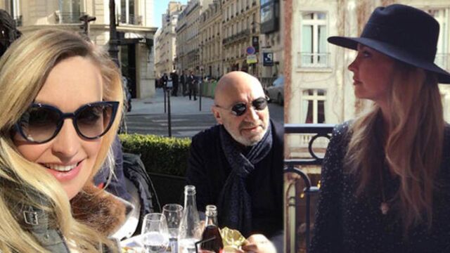 Masis çiftinin Paris tatili