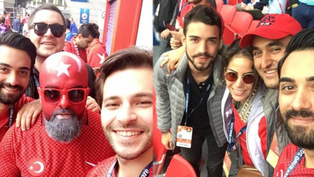 Fransa'da maç heyecanı