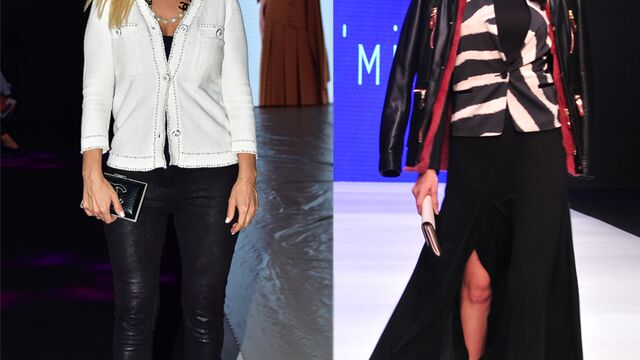 Sarayda defile...