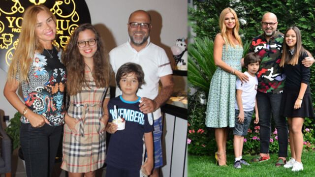 Çeşme'de aile saadeti