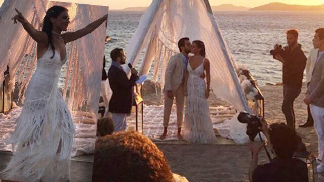 Mikonos’ta ikinci düğün