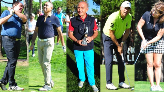 Usta golfçüler sahaya indi
