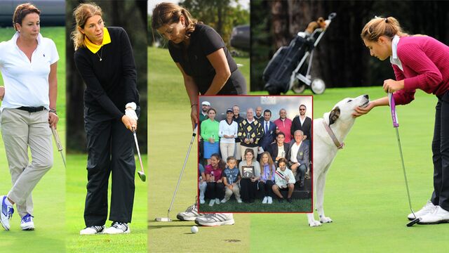 Golfün ustaları sahaya indi