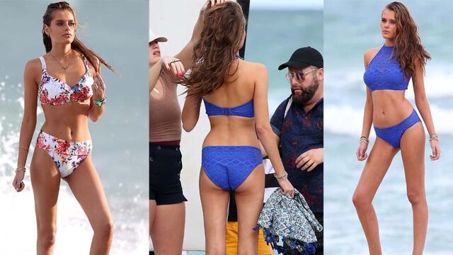 Seksi güzel çekimde