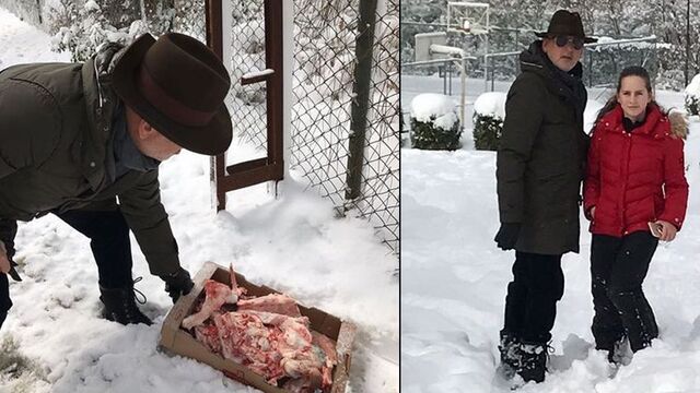 Minik dostlarımızı unutmadı