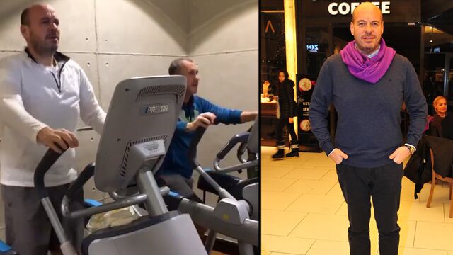 AVM'den spora koştu