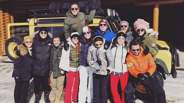 Dağ evinde klasik buluşma