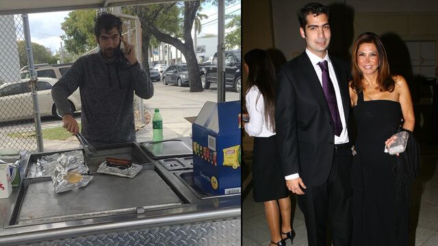 Amerika'da hotdog satıyor
