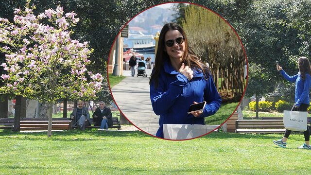 Baharın gelişini fotoğrafladı