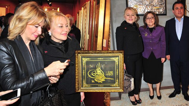 Sabancı'nın hat koleksiyonu Antep'te