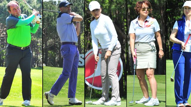 Kemer'de golf heyecanı