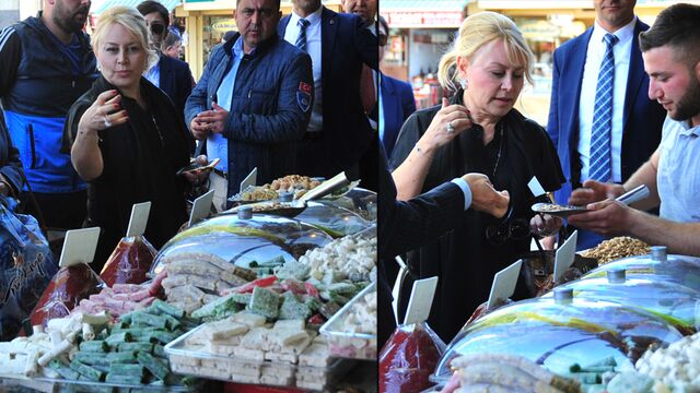 Sabancı Antep'te alışverişe çıktı
