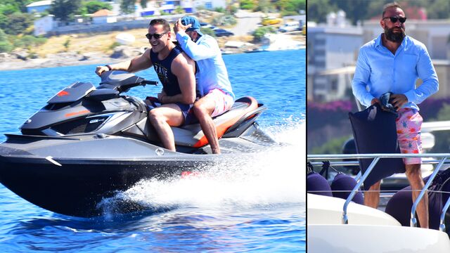 Jet-ski şov...