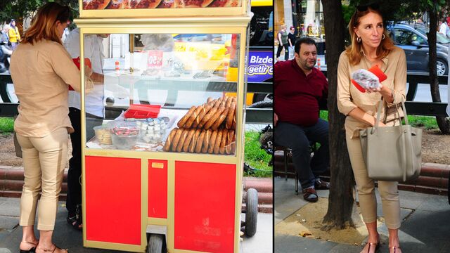 Sıcak simidi kaçırmadı