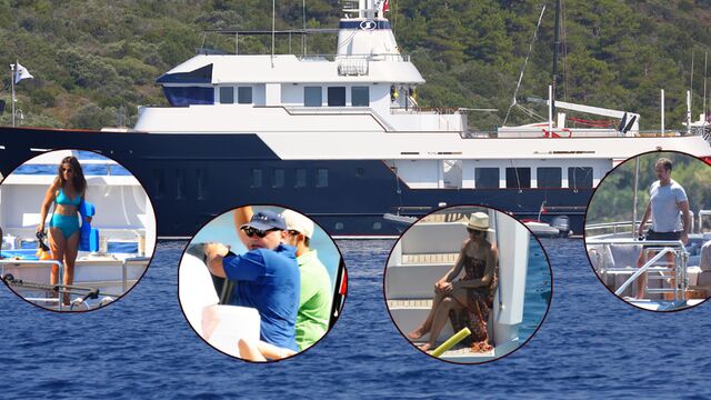 Yüzen saraylar...