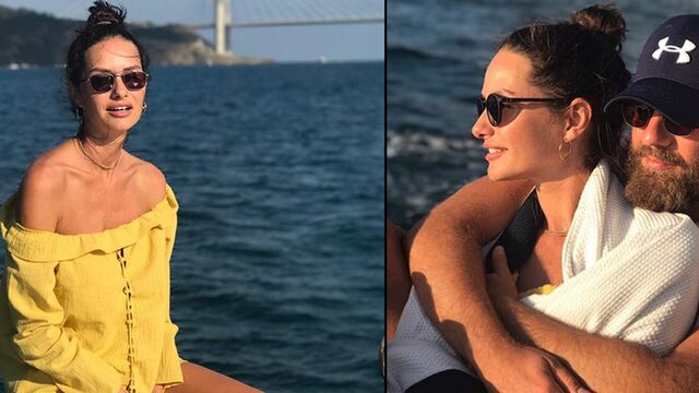 Boğaz'da romantik anlar