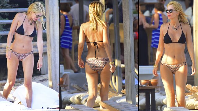 Dürüst'ten bikini şov