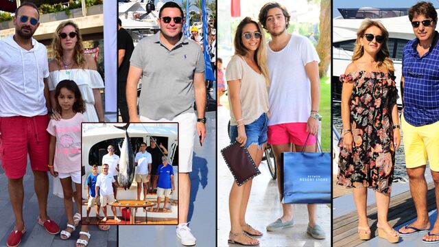 Bodrum'da balığa çıktılar
