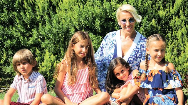Dört çocuklu tatil