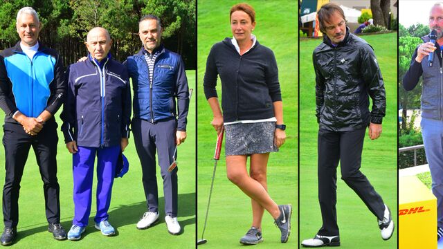 Golf sahasında kıyasıya mücadele