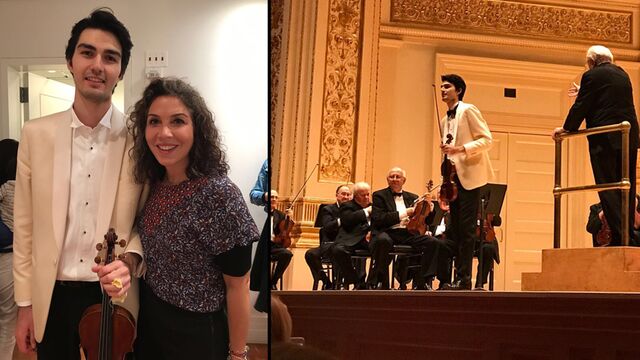 ÇEV öğrencisi NY'de konser verdi