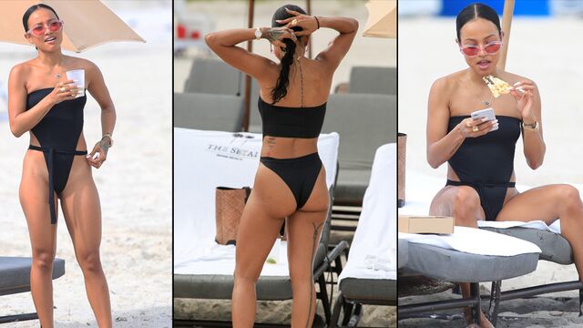 Karrueche'in Miami tatili