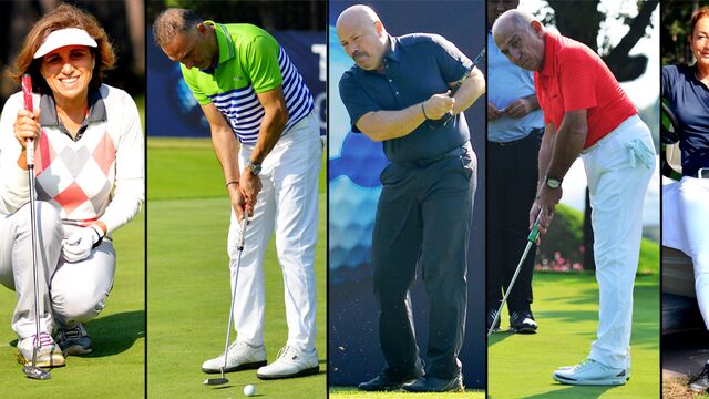 Golfle dolu üç gün