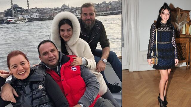 Ailece doğum günü pozu