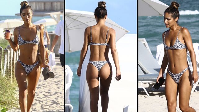Seksi güzel tatilde