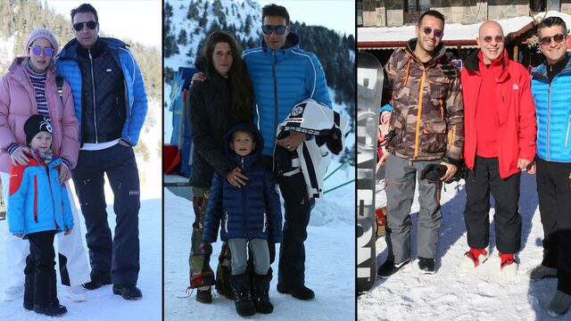 Kartalkaya'da kayak keyfi