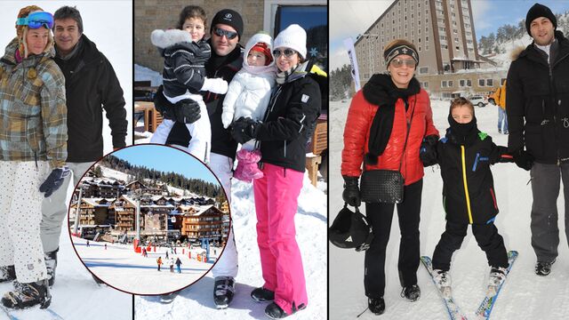 Courchevel yolcuları