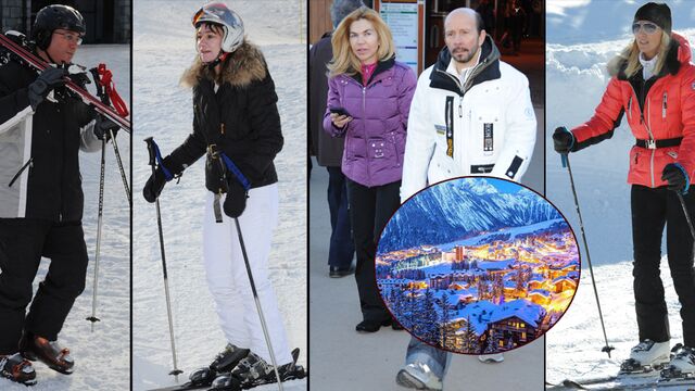Sosyete Courchevel'de...