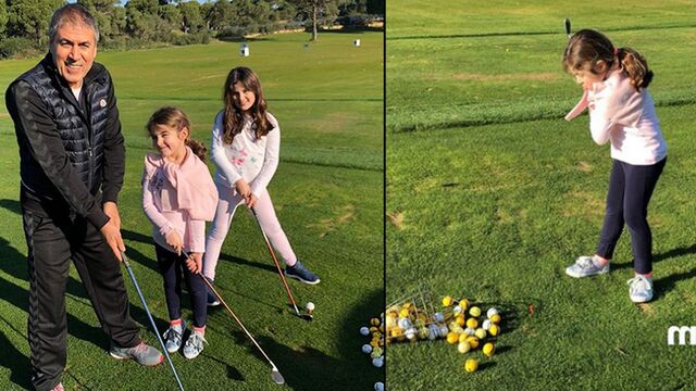 Dededen golf dersleri