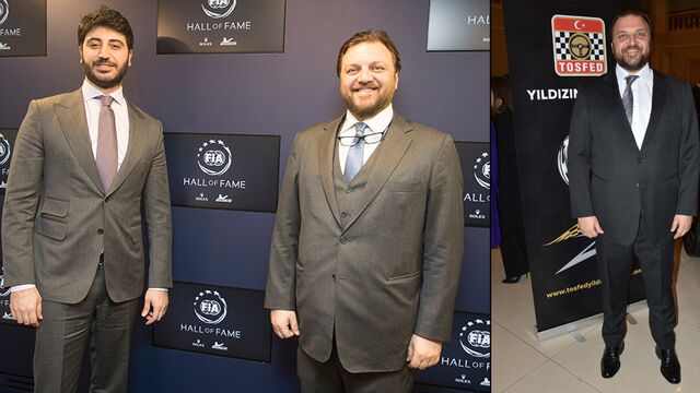 Ödül törenine Cenevre'ye gittiler