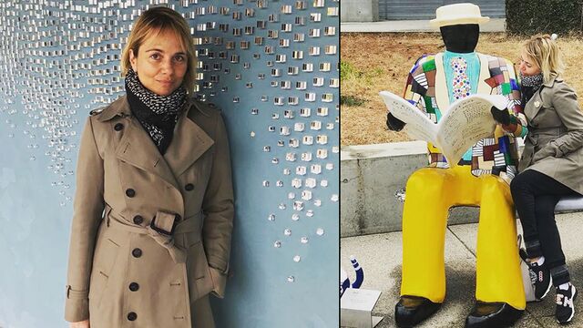 Sanat için geziyor